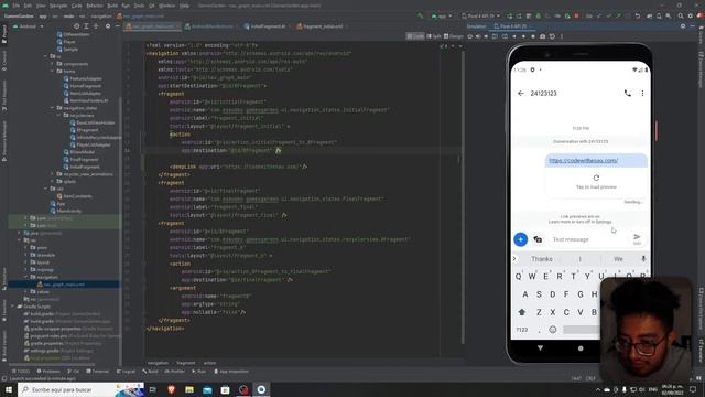 Android series | Capítulo 14: NAVEGACIÓN con DEEPLINKS смотреть онлайн