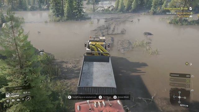 How Did You Get The Ford Into The Swamp In The First Place SnowRunner Season 10 DLC/Update Gameplay смотреть онлайн