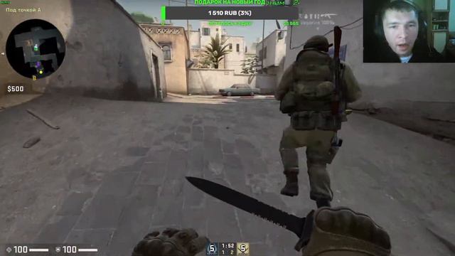 CSGO - Игра с подписчиками,апаю прайм 5 (40) смотреть онлайн