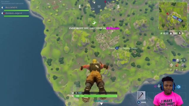 Fortnite 1st Gameplay (SKYDIVING ONCE AGAIN!!!) смотреть онлайн