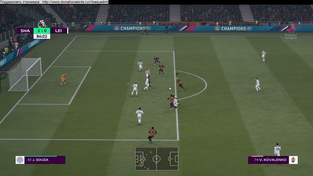 FIFA 19. Карьера за Шахтер Донецк в АПЛ №4 смотреть онлайн