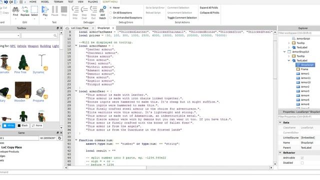 ROBLOX RPG Tutorial- How to make armor смотреть онлайн