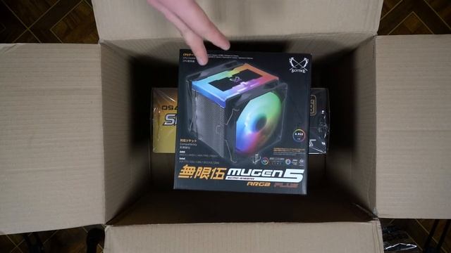 Scythe Mugen 5 ARGB Plus — Распаковка посылки из Германии смотреть онлайн