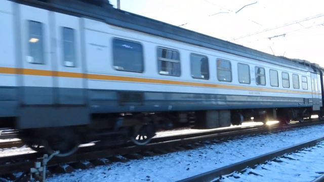 Электропоезд ЭД4М-0485 ЦППК станция Бекасово-1 8.12.2020 смотреть онлайн
