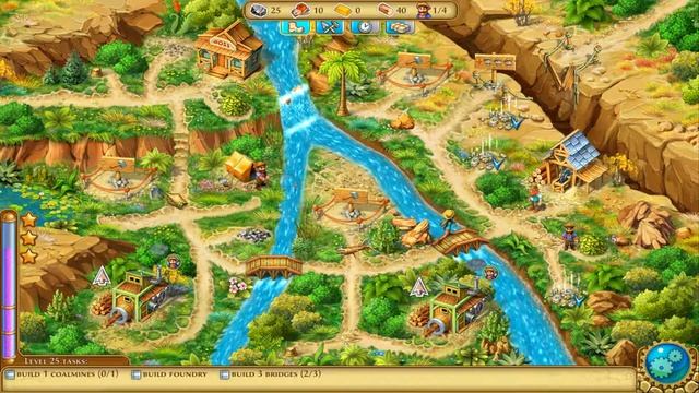 Rush for gold: California - Level 25 - Excellent / 3 stars смотреть онлайн