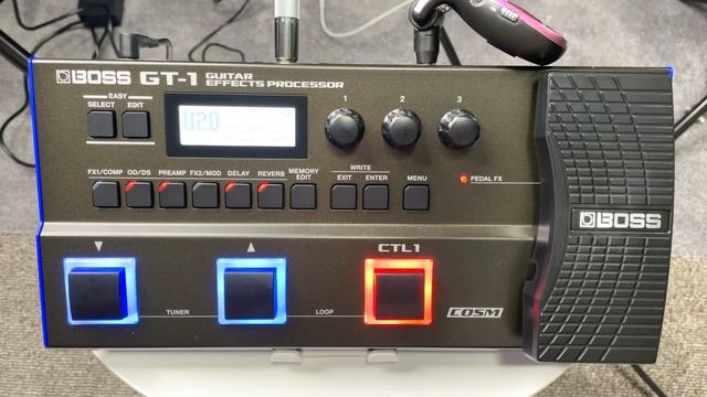 今更ながらBossのGT-1を買いました【マルチエフェクター】 смотреть онлайн
