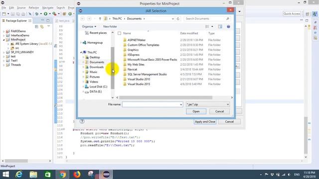 add file jar to java project speak khmer смотреть онлайн