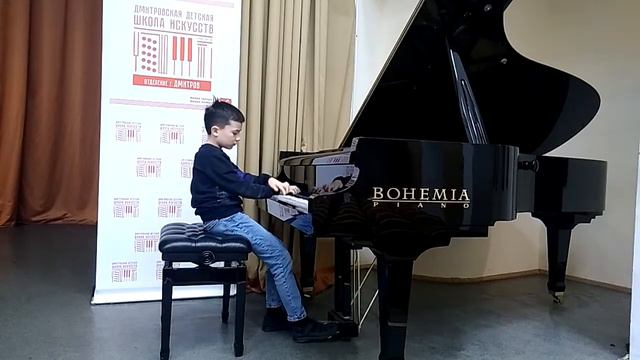 Гидт Георгий 4 класс, 10 лет. Ю Щуровский «Токката» (2) смотреть онлайн