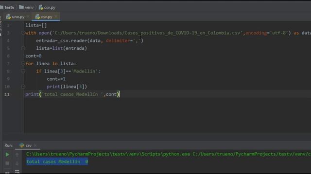 #EnCasaAprendemos: Python lectura y procesamiento de archivos csv, Clase 2, Grado 10.° смотреть онлайн