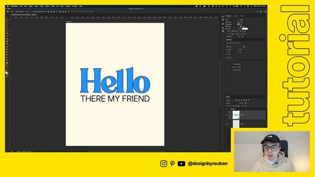 Photoshop Tutorial: Vintage ink bleed text effect! ? смотреть онлайн