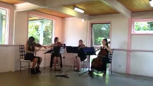 Coldplay Yellow - Auer String Quartet - Sydney - Wedding Music смотреть онлайн