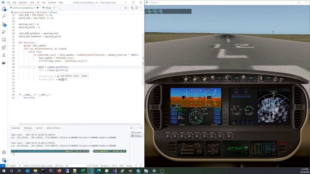 Python Tutorial: code a wing leveler in X-Plane using PID loops смотреть онлайн