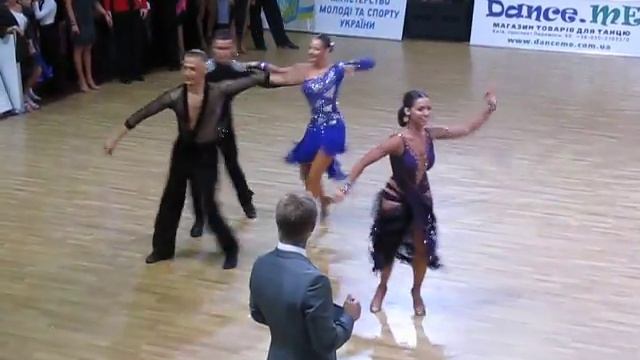 Artem Sologub & Dasha Shevchenko Ukrainian Championship 2015 (Samba) смотреть онлайн