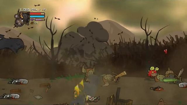 ОБЗОР ИГРЫ Castle Crashers №1 Рогатый Толстяк! смотреть онлайн