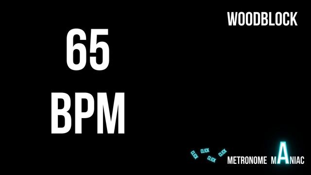 Metronome 65 BPM - Woodblock смотреть онлайн