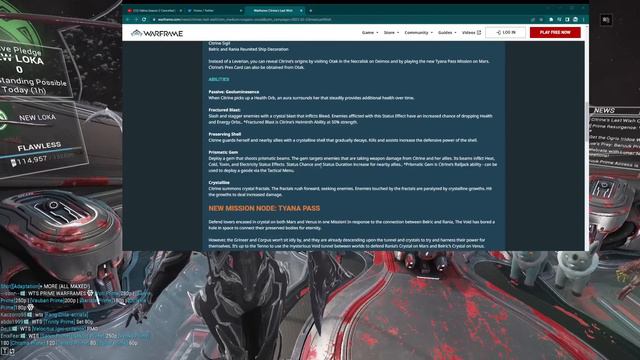 [WARFRAME NEWS] New Update "Citrine's Last Wish" Coming Tomorrow! New Frame Ability Preview смотреть онлайн