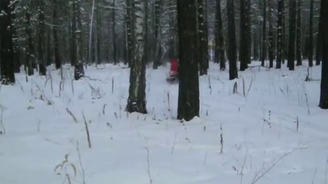 Зимний отдых на снегоходе смотреть онлайн