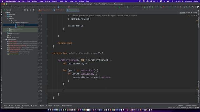 android pattern lock view | pattern lock view with custom view | pattern lock view tutorial | part смотреть онлайн