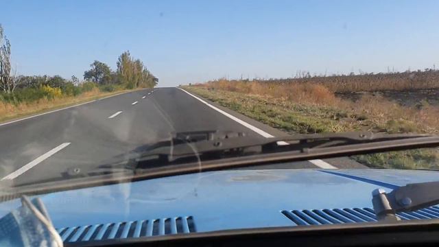 трасса мариуполь-запорожье. что изменилось за год. Потрескалась или нет, бордюры и туалеты появилис смотреть онлайн
