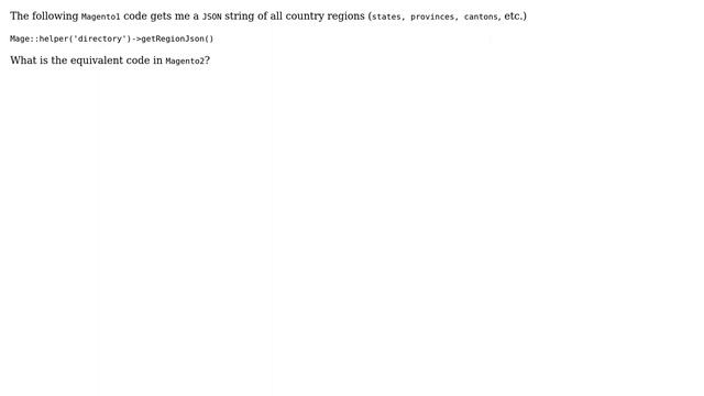 Magento: Magento2 - Get Region JSON смотреть онлайн