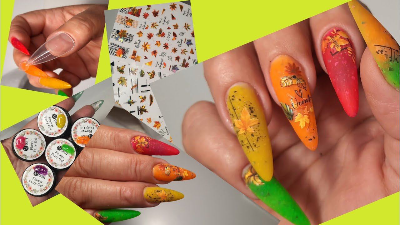 *422*Прощай Лето!Привет Золотая Осень!Верхние Формы.Наращивание/upper forms.Extension.Goodbye summer смотреть онлайн