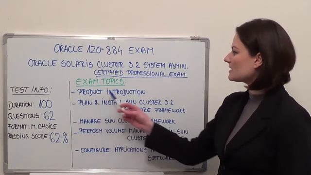 1Z0-884 - Oracle Solaris Test Cluster Exam 3.2 Questions смотреть онлайн