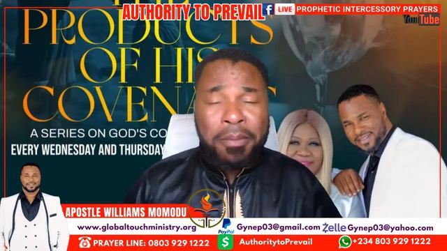 AUTHORITY TO PREVAIL // GLOBAL TOUCH MINISTRY//THE PRODUCTS OF HIS COVENANT смотреть онлайн