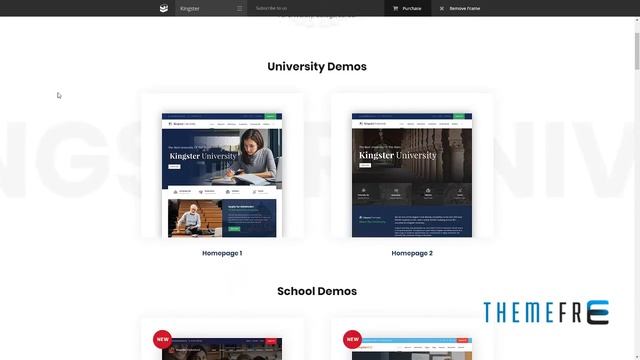 Kingster - Education WordPress Theme For University, College and Scho смотреть онлайн