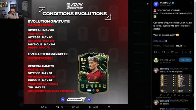 C'EST PAY TO WIN ?! TOUT SAVOIR SUR LES CARTES ÉVOLUTIONS !! - FC 24 Ultimate Team смотреть онлайн
