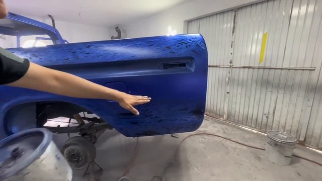 Pintando Ford 78 candy cobalt blue efecto marmoleado смотреть онлайн