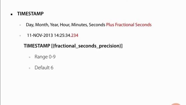 11 DateTime Datatypes in PL SQL смотреть онлайн
