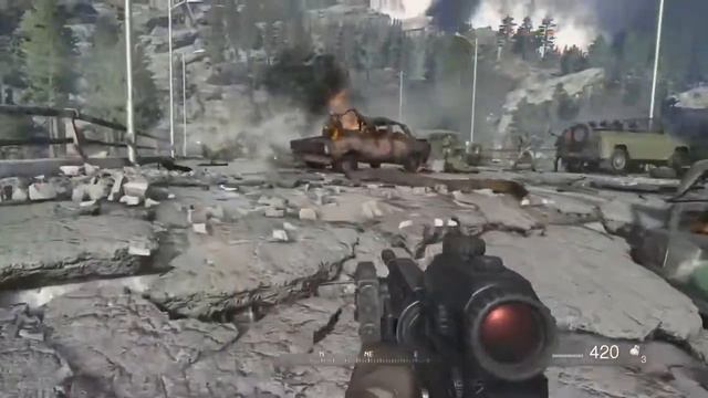 Прохождение Call Of Duty MW4 Remastered PS4 часть - 13 [Смерть Имрана Захаева]