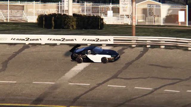 Assetto Corsa - Supra V12 drift - The Gauntlet - Wall Speedway, NJ смотреть онлайн