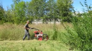 Тест: мотоблок «Угра» с сенокосилкой «Заря»