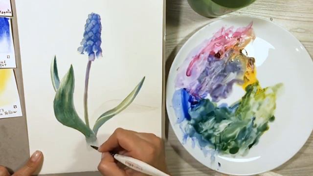 Watercolor Lesson / Botanical / Ботаническая живопись