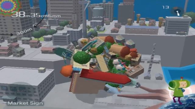 Katamari Damacy - Make the Moon (851 m) смотреть онлайн