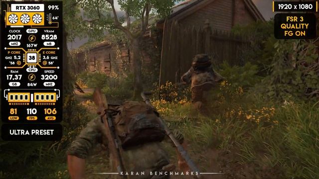 100+ FPS Madness - The Last of Us on RTX 3060 & 3050 - FSR 3 Frame Gen MOD! смотреть онлайн