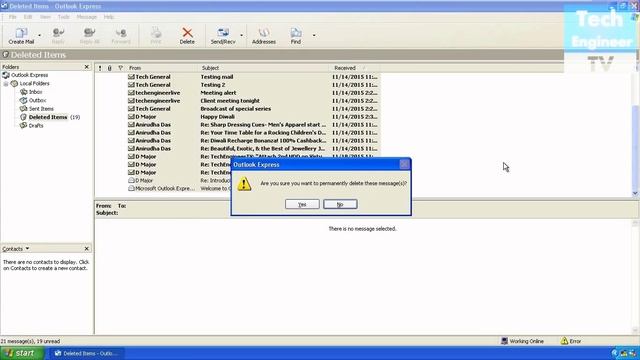 Backup and Restore Email in Outlook Express of Windows XP смотреть онлайн