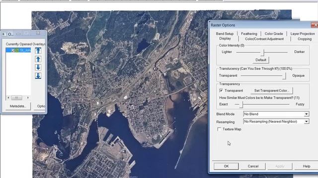 Raster Processing and Analysis in Global Mapper смотреть онлайн