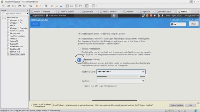 How Install Fedora 37 Security Lab On VMware Workstation 17 Pro 2023 смотреть онлайн