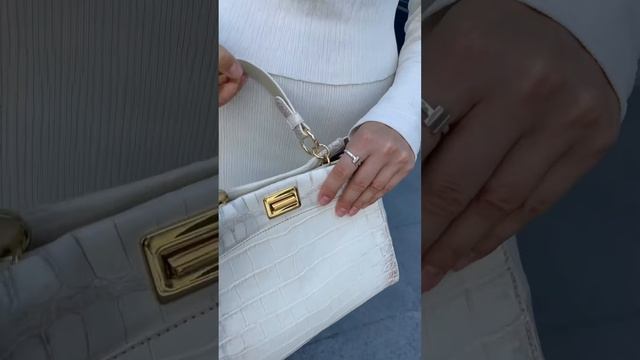 Женская сумка из натуральной крокодиловой кожи смотреть онлайн