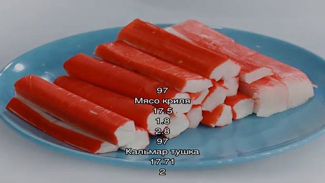 Калории - Морепродукты смотреть онлайн