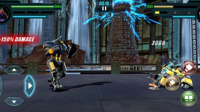 Real Steel WRB Noisy Boy versus ”Forces of Nature” bots #1 смотреть онлайн