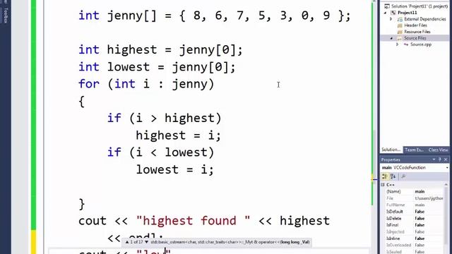 CIT1173-7081 C++ Lecture Nov 10 2016 -- arrays смотреть онлайн