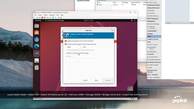 Installing Windows Server using Peplink KVM смотреть онлайн