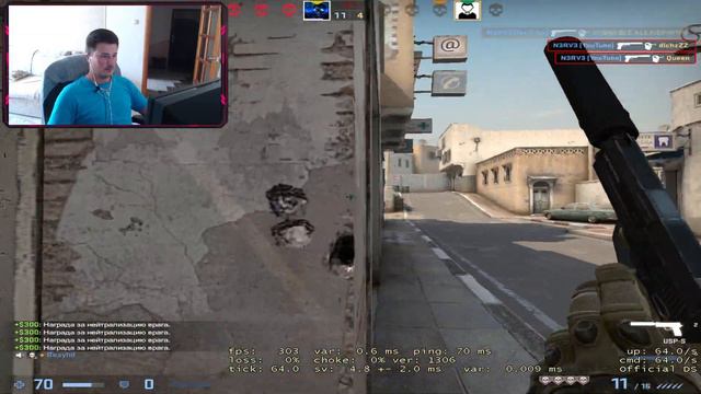 1 vs 5 Квадро кил с usp/ quadro kill usp-s/ЧЕТЫРЕ ХЭДШОТА НА ПИСТОЛЕТКЕ С USP-S смотреть онлайн