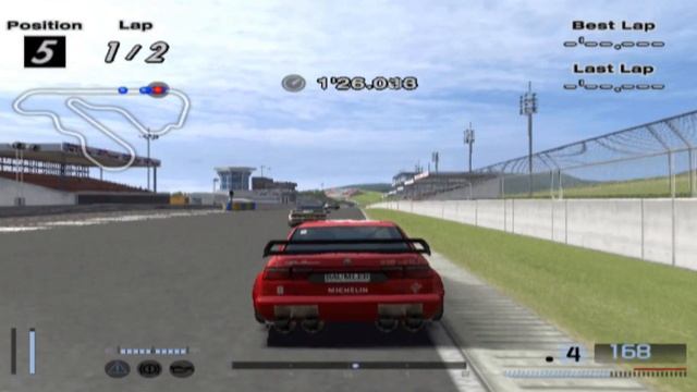 Гран Туризмо 4 (Онлайн Тест Версия) Алфа Ромео 155 2.5 V5 TI Геймплей смотреть онлайн