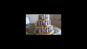 Как сделать торт из денег?