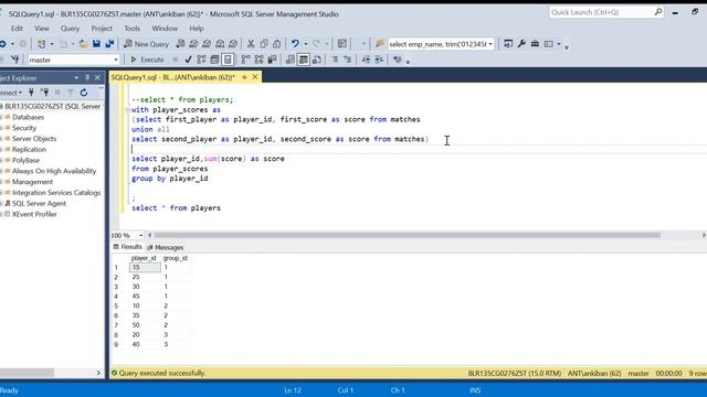 Leetcode Hard problem 2| Tournament Winners | Complex SQL 8 смотреть онлайн
