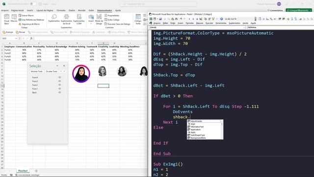 Chart Animation in Excel - [Radar Chart VBA Animation] смотреть онлайн